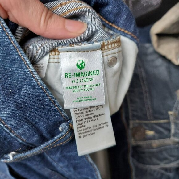 J.Crew Womens Classic Straight Jeans Size 26 Blue Denim - Picture 7 of 7